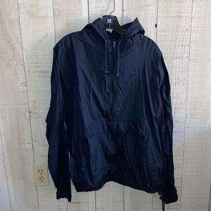 Vintage navy blue Windbreaker